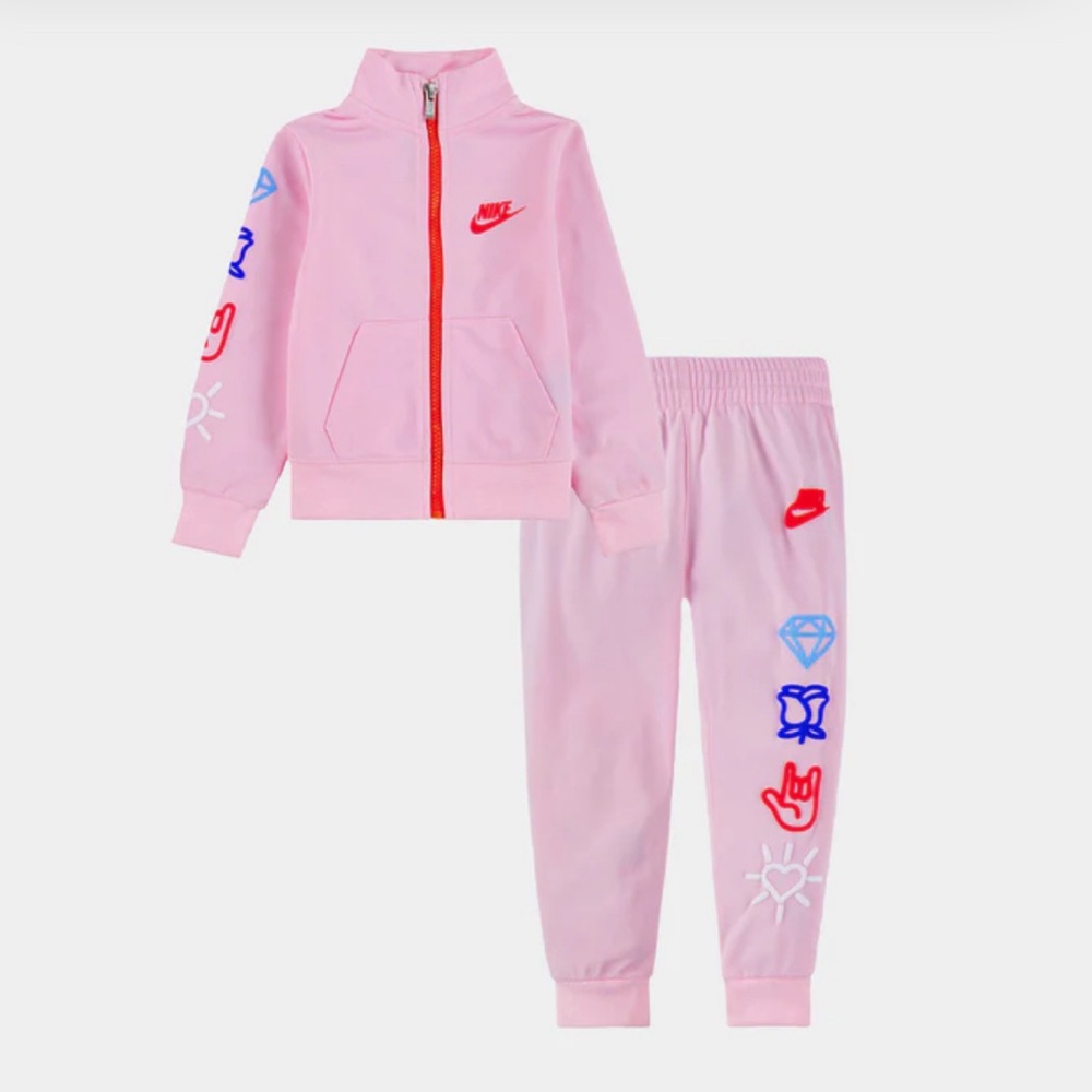 Nike set pink girls 18M